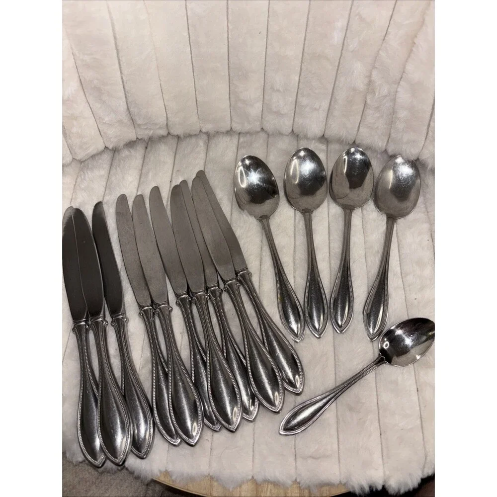 15 Pc Lot Oneida USA Arbor American Harmony Stainless Flatware